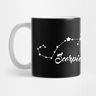 Scorpio - White print Mug